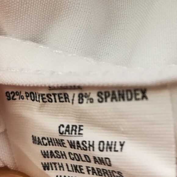 State & Liberty Shirt Performance L/S Button Up White Mens Large Athletic Fit - Picture 6 of 12